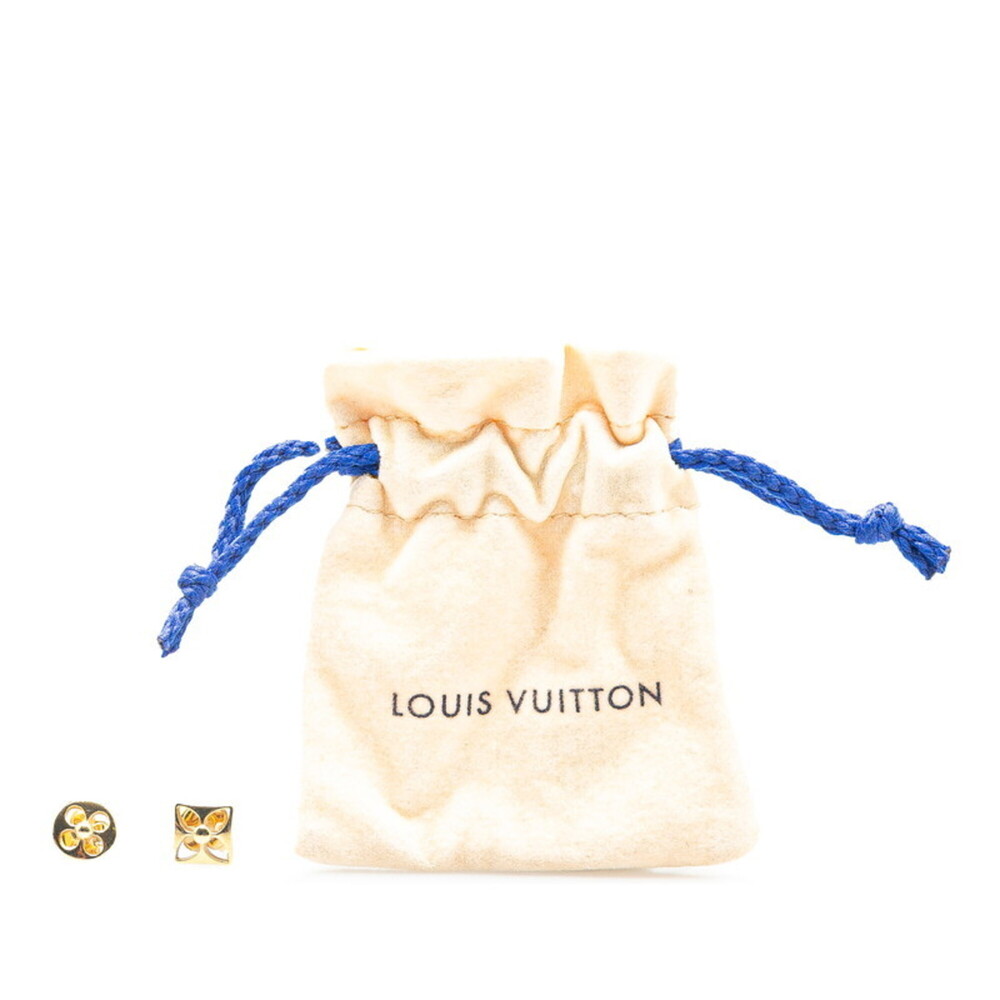 LOUIS VUITTON Gold Earrings - Picture 3 of 3